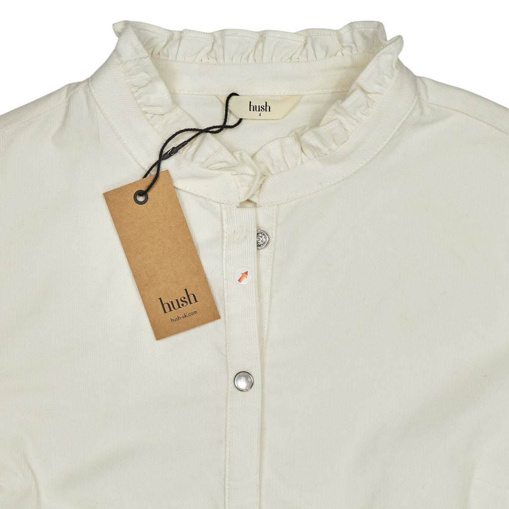 Hush Ecru Carly Corduroy Shirt