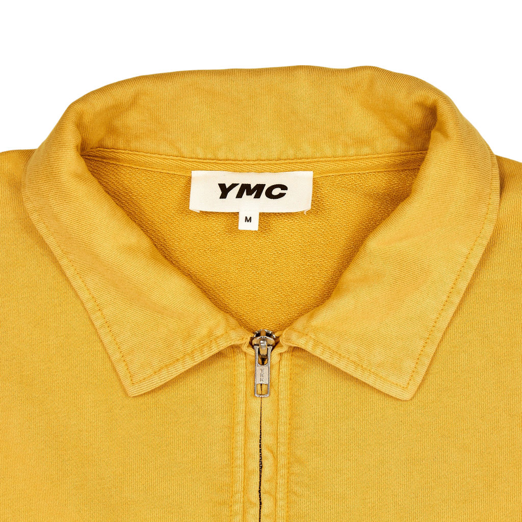 YMC Yellow Collared Sweatshirt