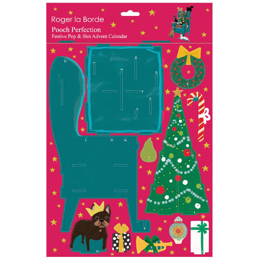Pooch Perfection Large Pop & Slot Advent Calendar