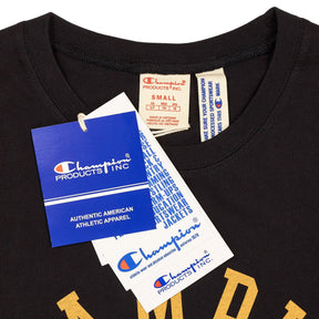 Champion Black Logo T-Shirt
