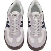 Pull & Bear White Navy Trainers