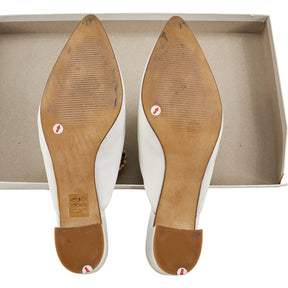 Women White Bow Detail Shoes