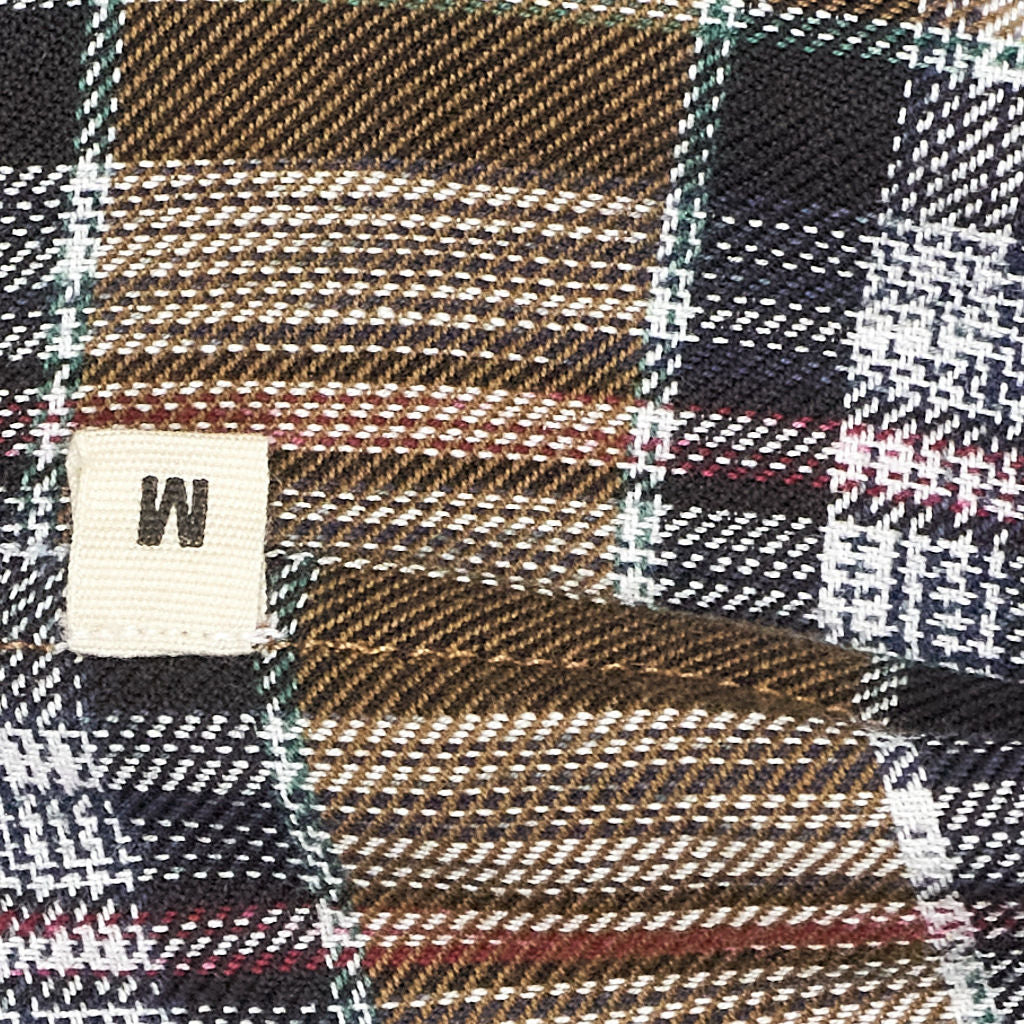 Universal Works Brown Check Shirt