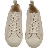 YMC Beige Canvas Trainers