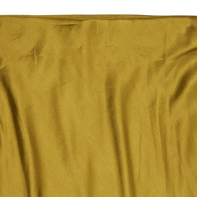 Wyse Mustard Satin Kendall Skirt