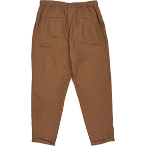 Baukjen Brown Viscose Linen Trousers