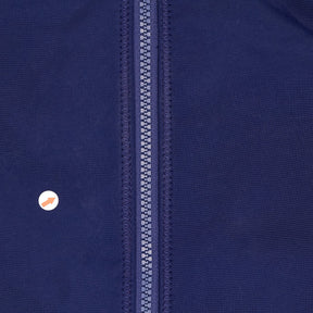 Lands' End Blue Jacket with Zip Closure