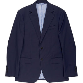 Moss Navy Tailored Fit Jacket Size 38R