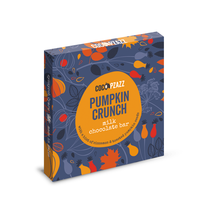 Pumpkin Crunch Milk Chocolate Bar