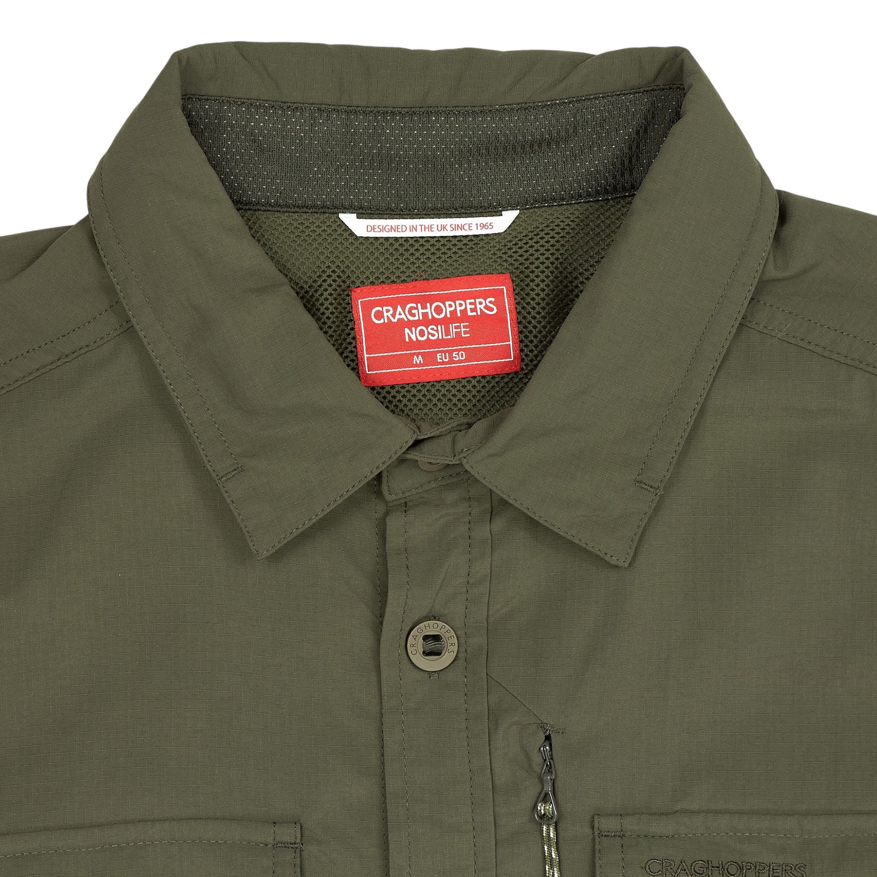 Craghoppers Green Nosilife Shirt