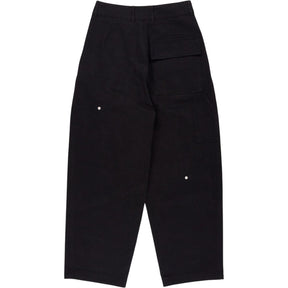 Girls of Dust Black Cotton Trousers