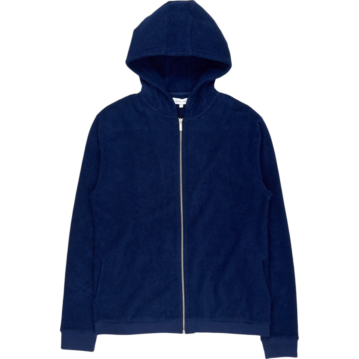 Hamilton + Hare Navy Terry Hoodie