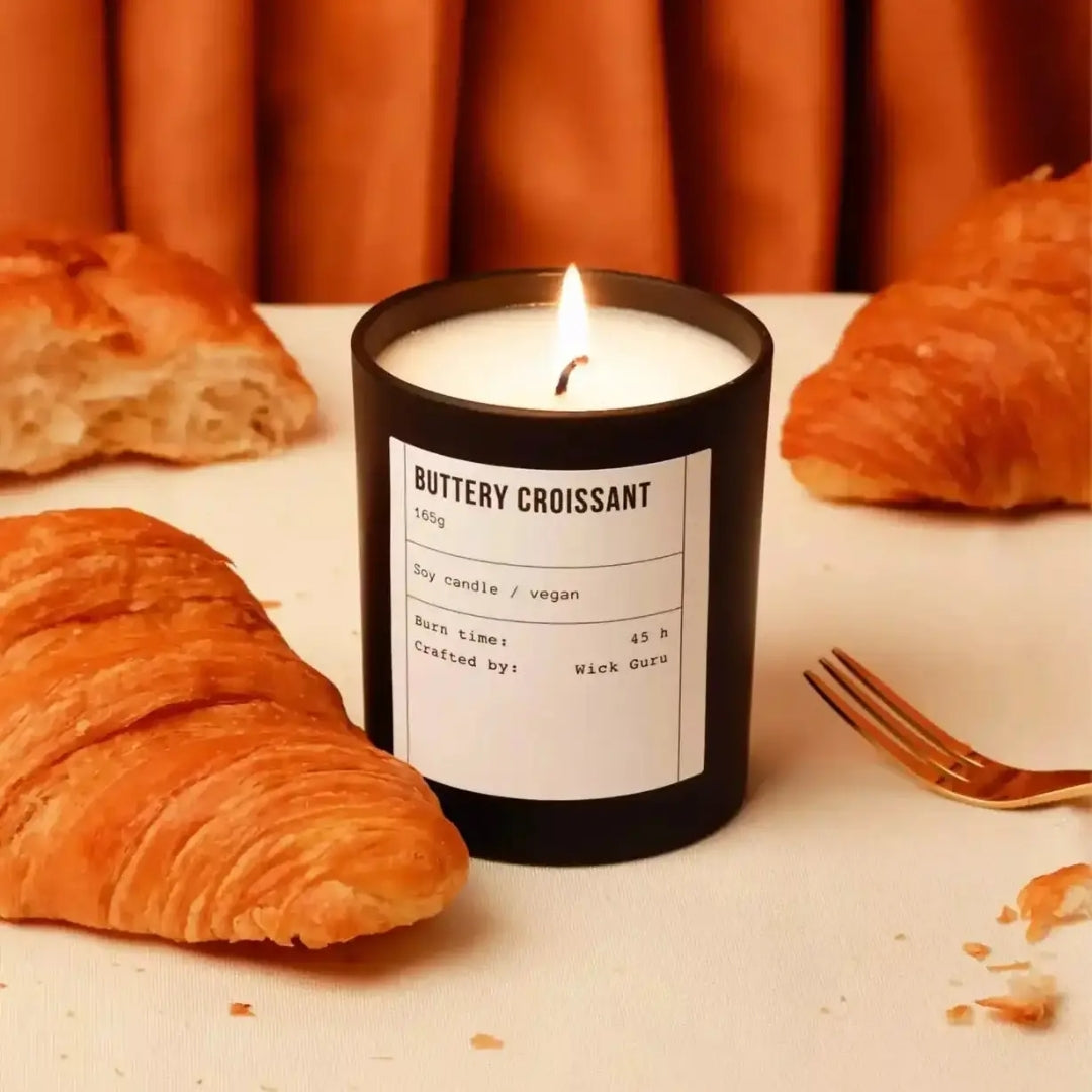 Buttery Croissant Candle By Wick Guru