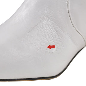 Mother of Pearl White Knee-High Boots
