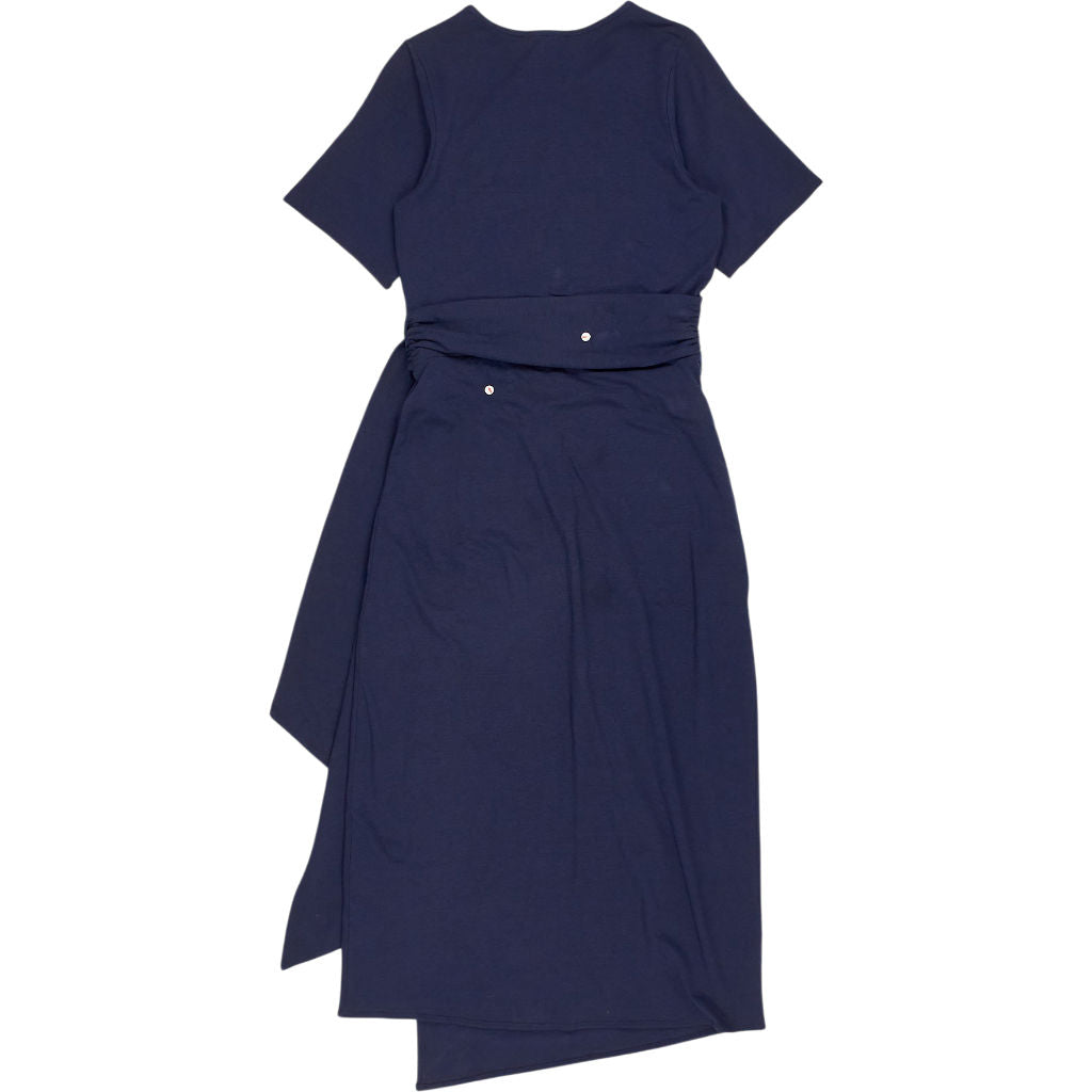 WYSE Navy Midi Dress