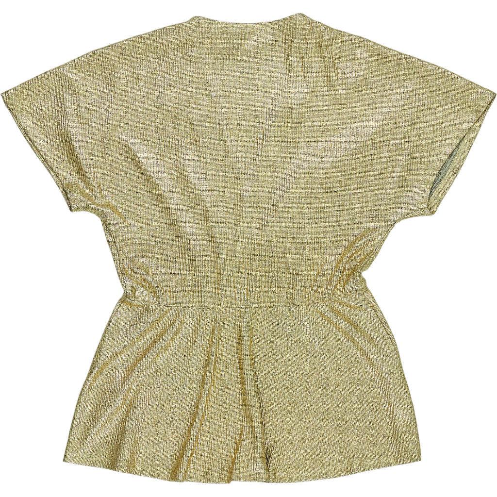 WYSE London Gold Caley Metallic Top