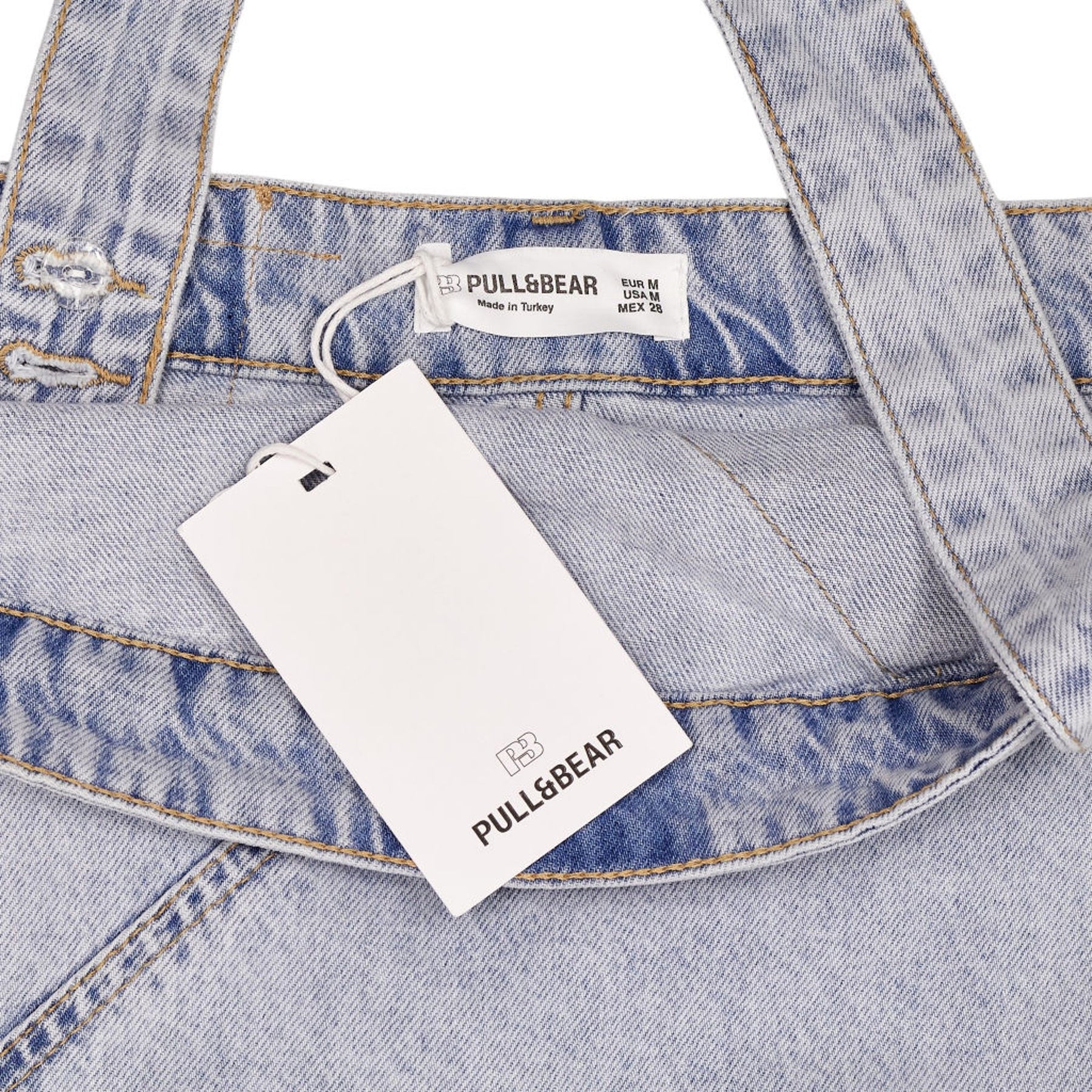 Pull & Bear Light Blue Denim Top