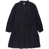 Hush Black Tiered Dress