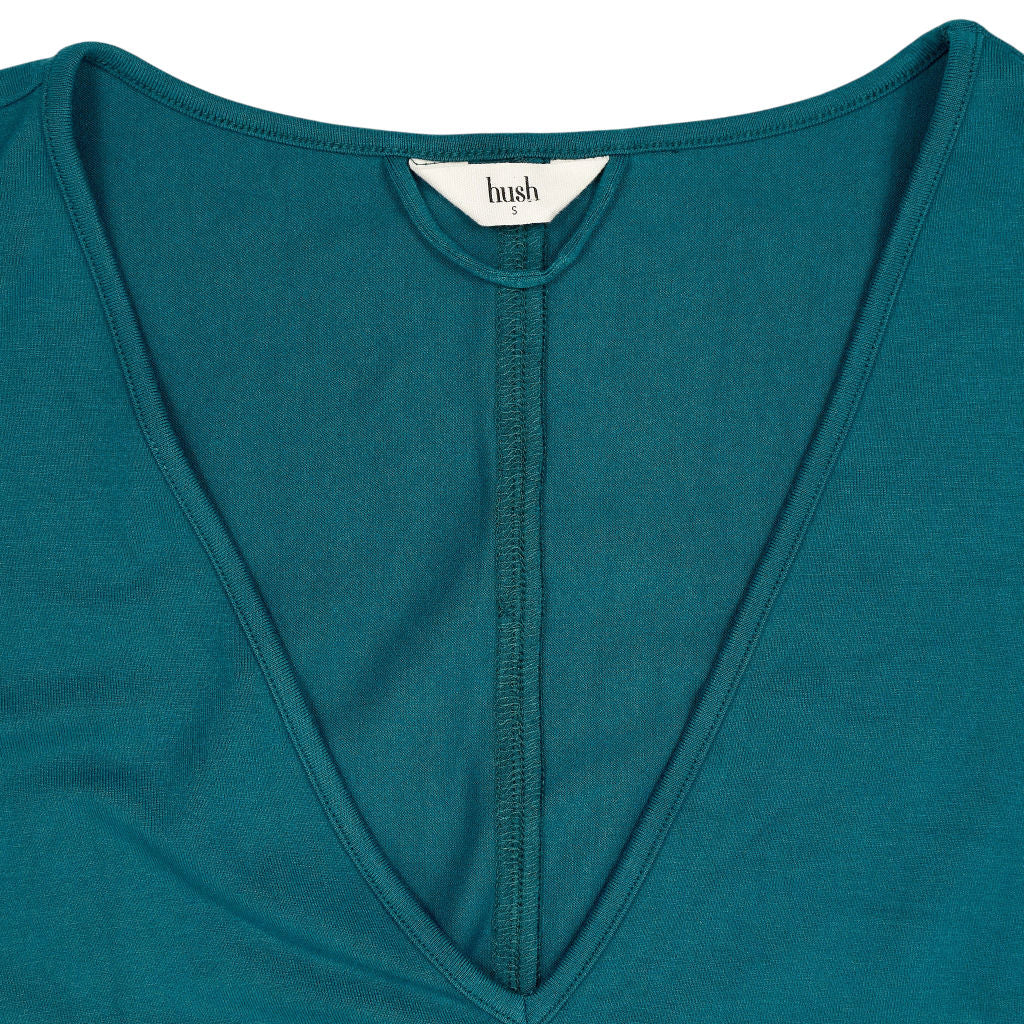 Hush Teal Sleeveless Maxi Dress