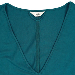 Hush Teal Sleeveless Maxi Dress