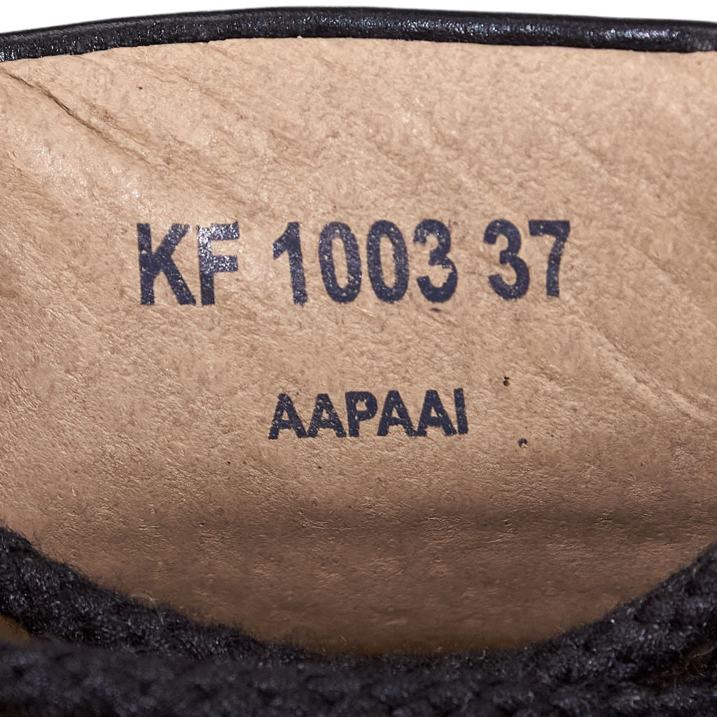 Kickers Black Leather Shoes