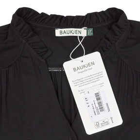 Baukjen Black Nola Short Sleeve Blouse