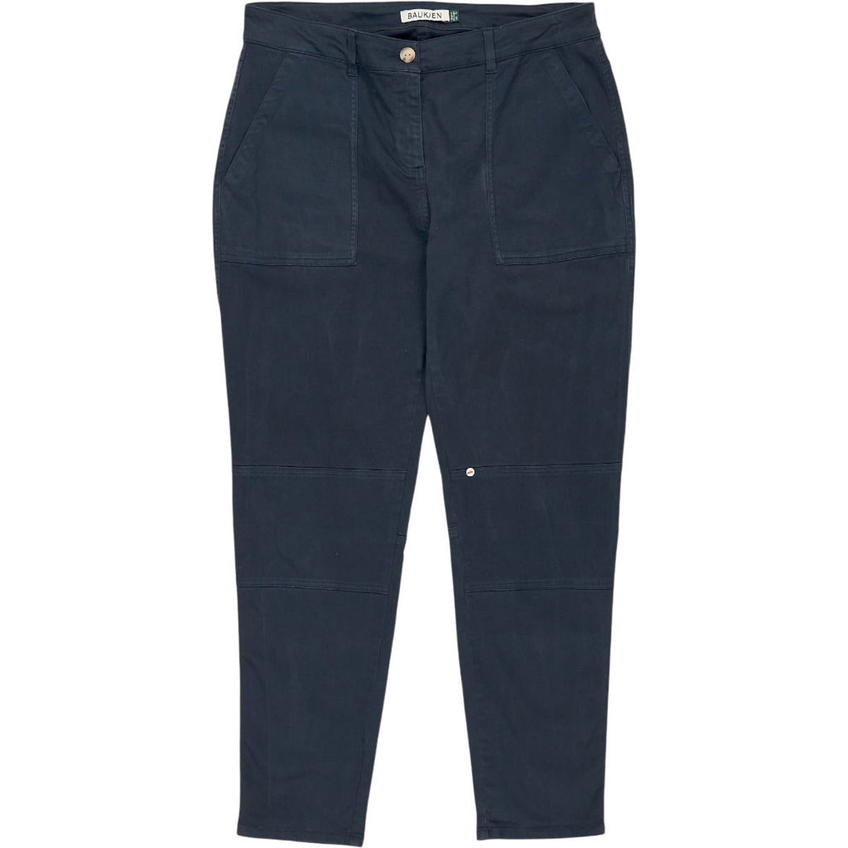 Baukjen Blue Cotton Trousers
