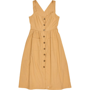 Baukjen Beige Button Dress
