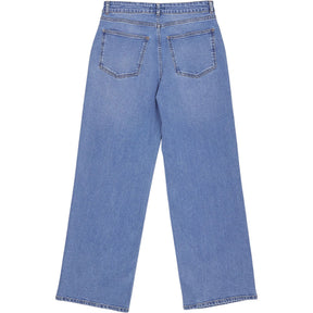 Baukjen Mid Wash Blue Emery Wide Leg Jeans