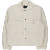 Pull&Bear Cream Sherpa Jacket