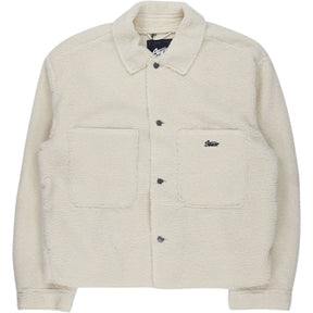 Pull&Bear Cream Sherpa Jacket