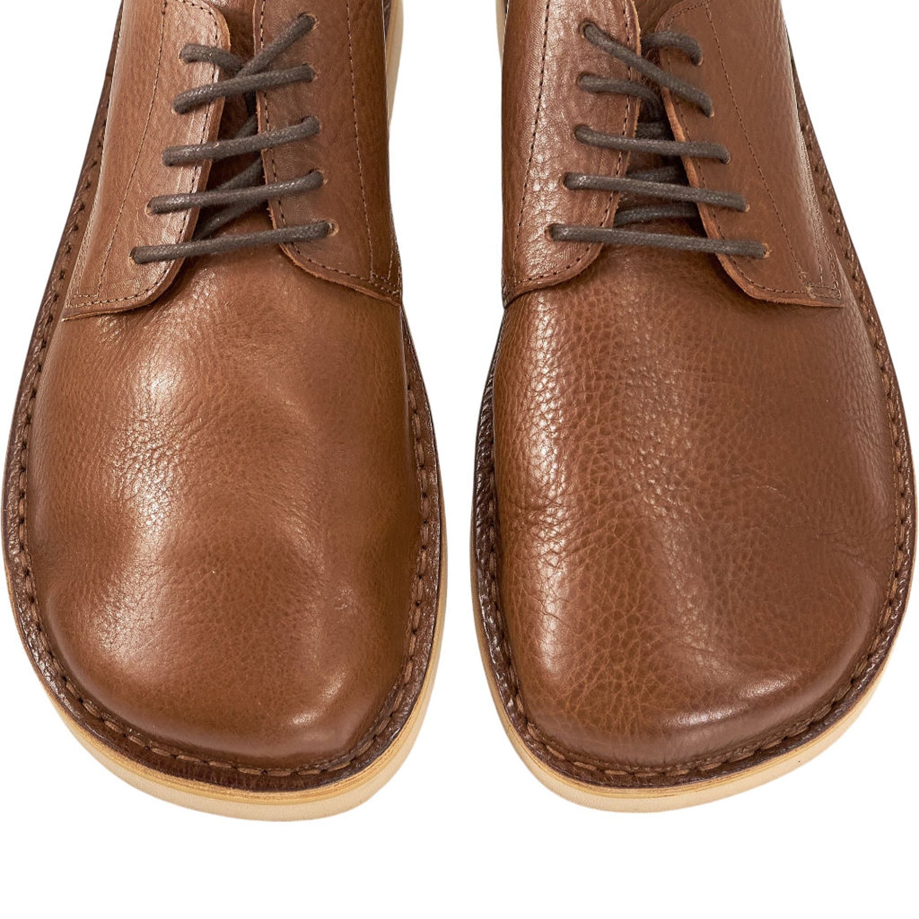 Fracap Brown Leather Shoes