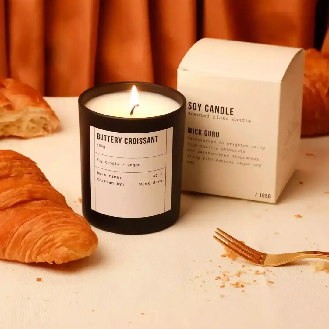 Buttery Croissant Candle By Wick Guru