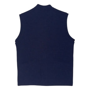 Hamilton + Hare Navy Wool Blend Gilet