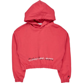 Calvin Klein Pink Hero Logo Hoodie