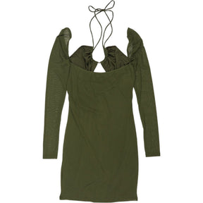 Motel Khaki Yuvila Mesh Dress