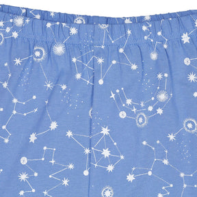 Promise Blue Constellation Pyjama Shorts