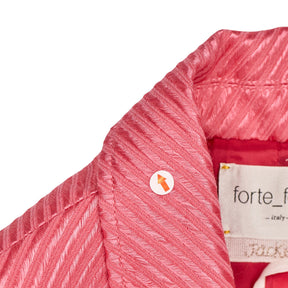 Forte Forte Pink Striped Jacket