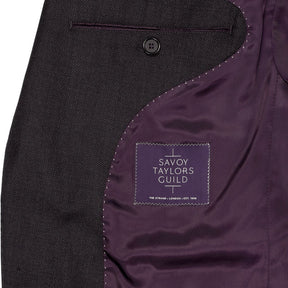 Savoy Taylors Guild Black Wool Blazer