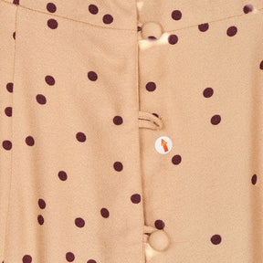 Baukjen Peach Polka Dot Casey Dress