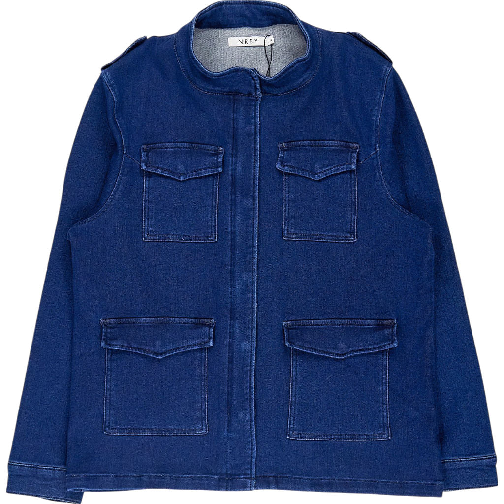 NRBY Dark Wash Monica Denim Jacket