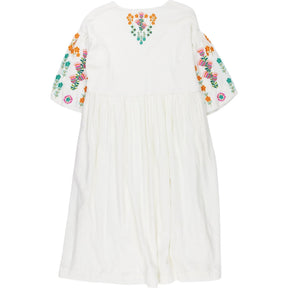 NRBY White Embroidered Dress