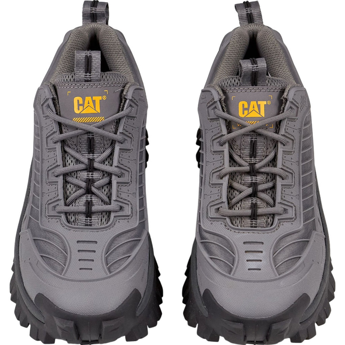 CAT Grey Intruder Trainers UK 8