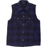 The Upside Blue Check Vest XS
