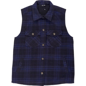 The Upside Blue Check Vest XS