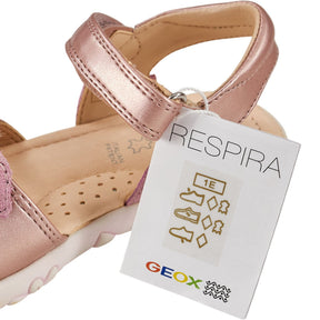 Geox Pink Flower Sandals