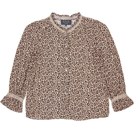WYSE Leopard Print Blouse