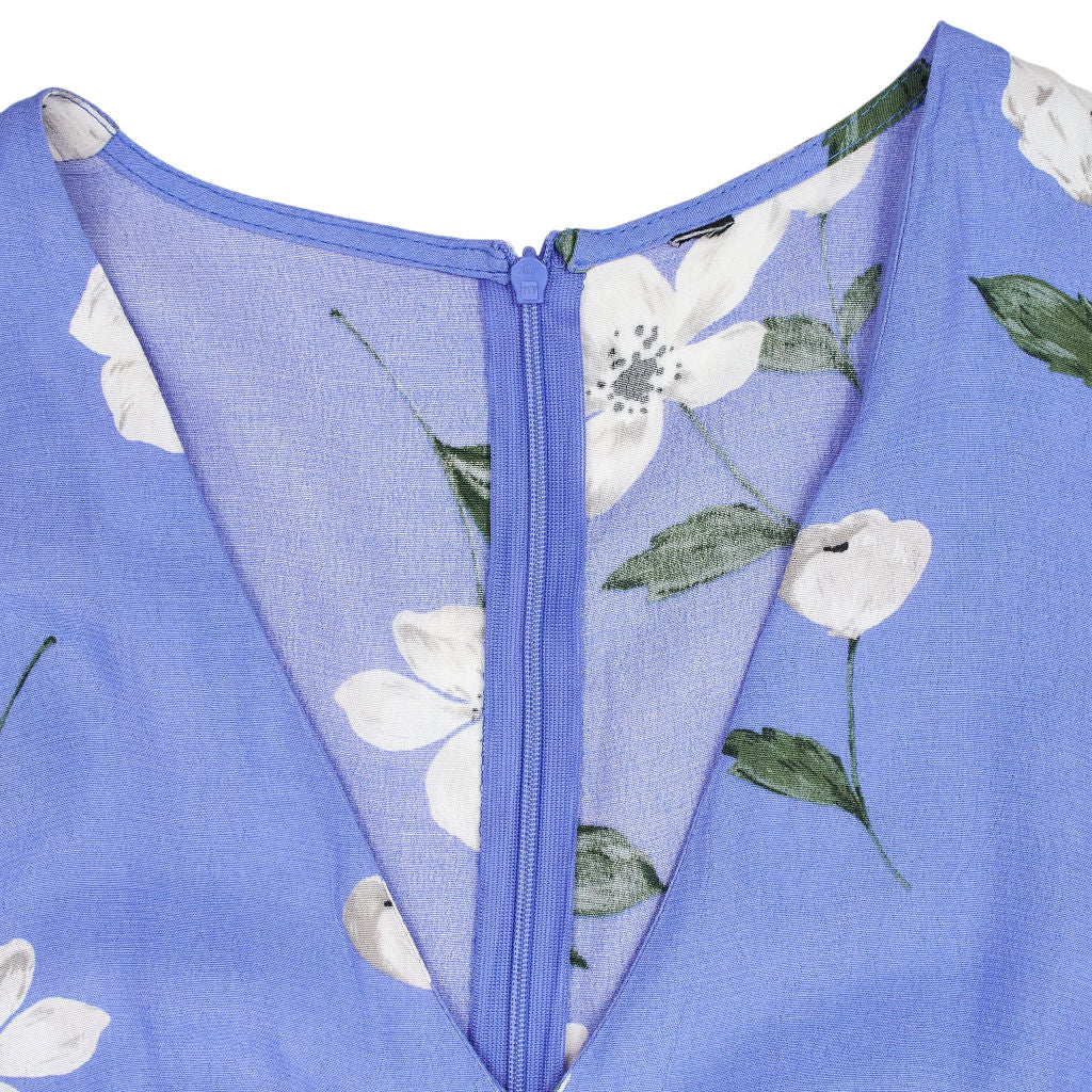 Nobody's Child Blue Floral Midi Dress