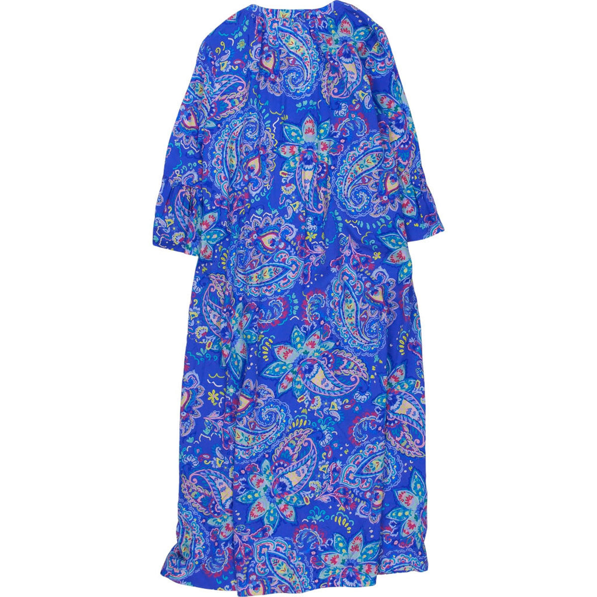 NRBY Blue Paisley Midi Dress