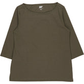 Lands' End Olive Green Cotton Top
